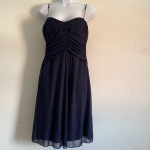 90s vintage Embellished straps sparkly slip dress